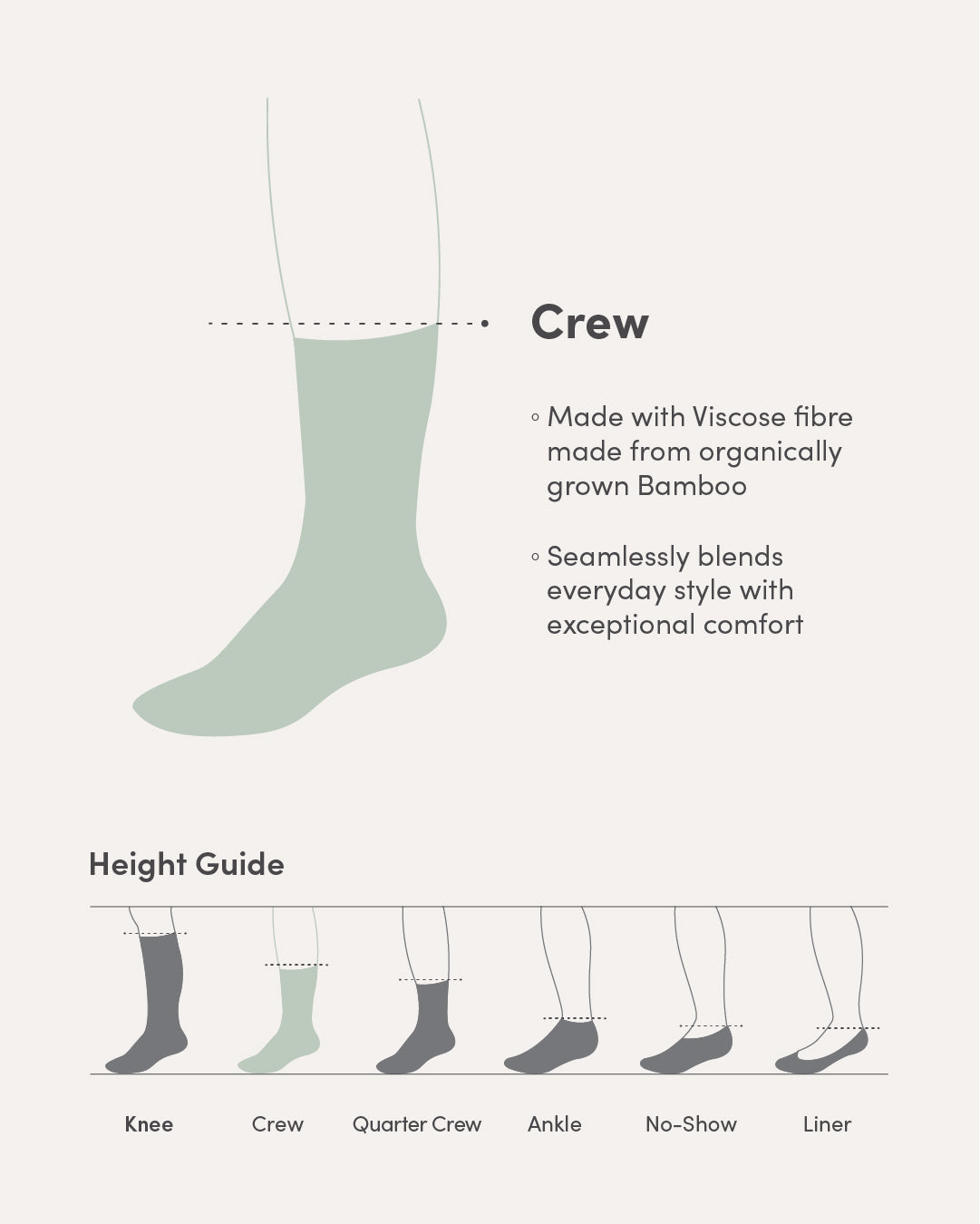 Chunky Bed Socks - Dove Marl
