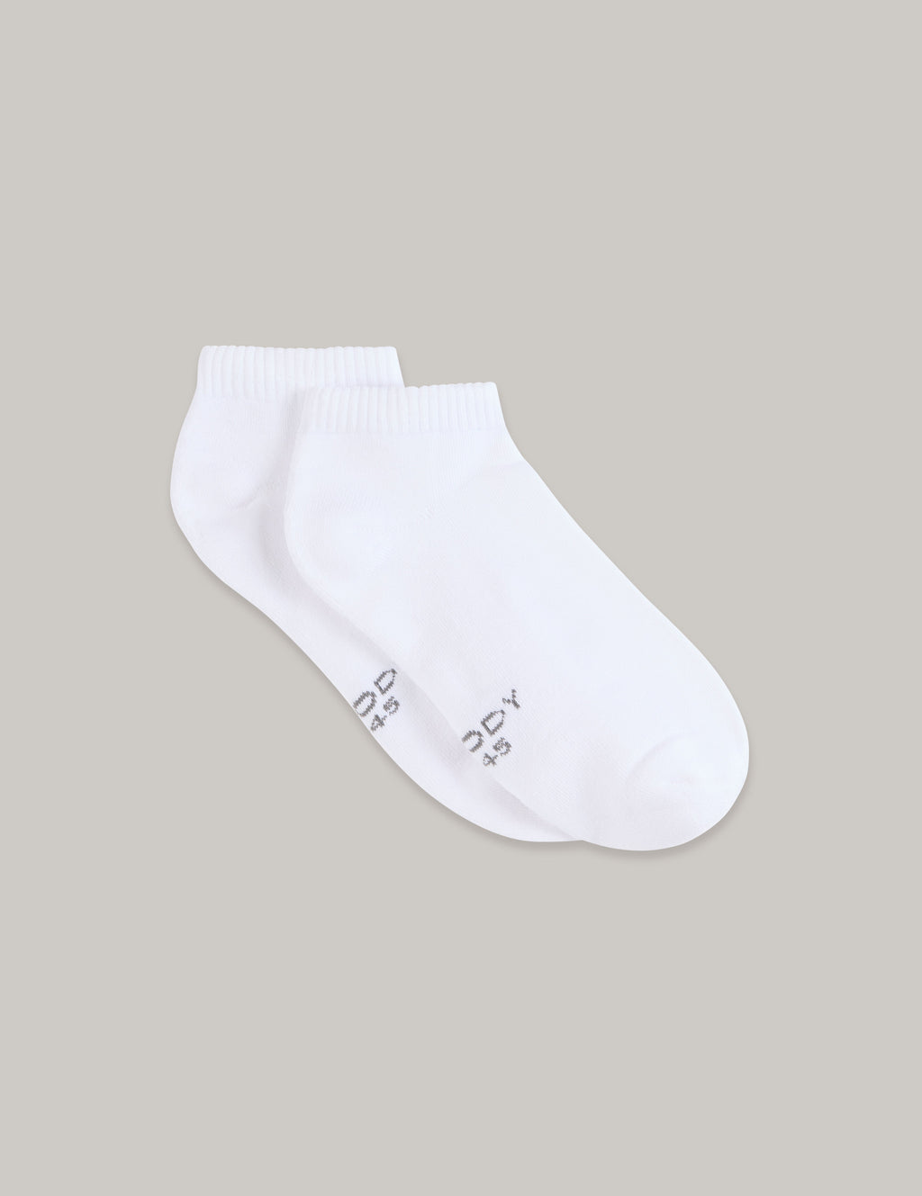 Cushioned Ankle Socks - White